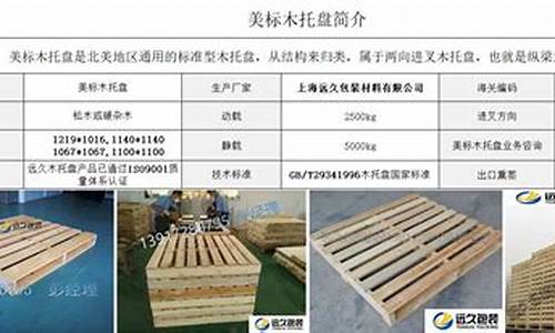 实木托盘国标规范-木托盘标准国标