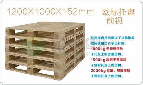 欧标木托盘尺寸-1200x1000欧标木托盘