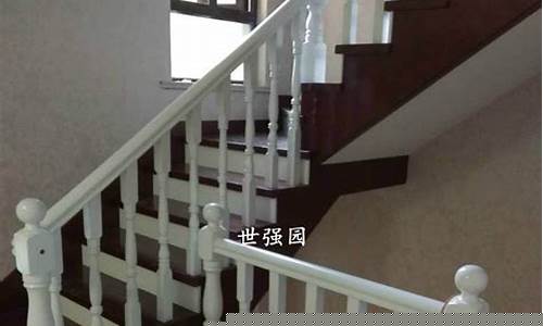 长沙实木楼梯成品-长沙实木楼梯